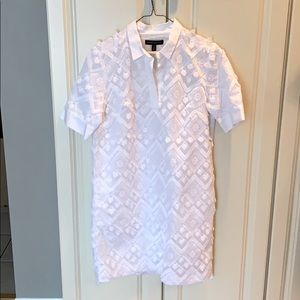 Banana Republic White Shift Dress